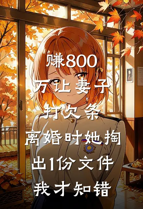 赚800万让妻子打欠条，离婚时她掏出1份文件我才知错