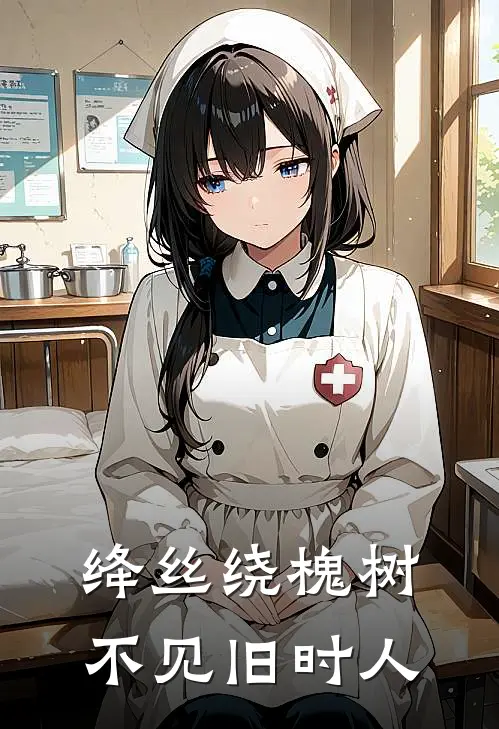 绛丝绕槐树，不见旧时人