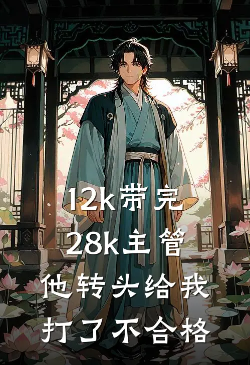 12k带完28k主管，他转头给我打了不合格