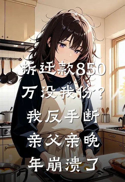 拆迁款850万没我份？我反手断亲，父亲晚年崩溃了