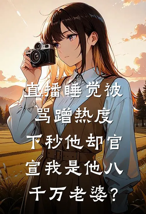 直播睡觉被骂蹭热度，下秒他却官宣我是他八千万老婆？