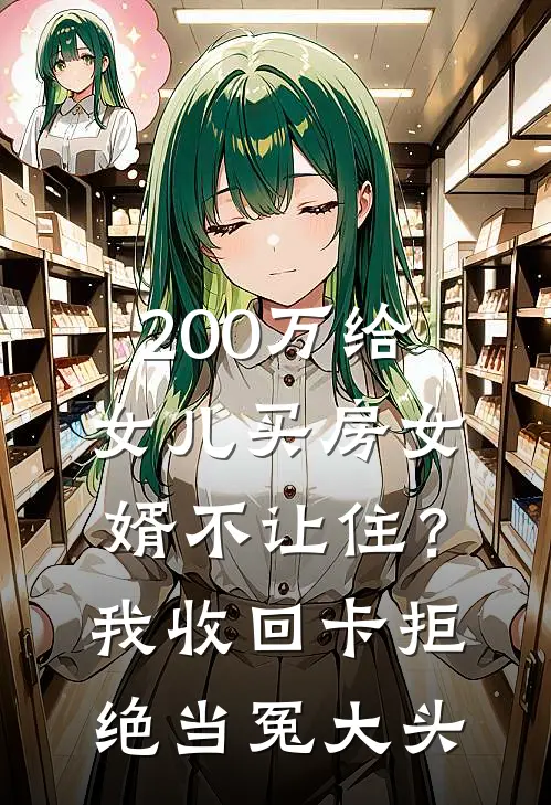 200万给女儿买房女婿不让住？我收回卡，拒绝当冤大头
