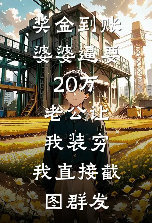 奖金到账婆婆逼要20万，老公让我装穷，我直接截图群发