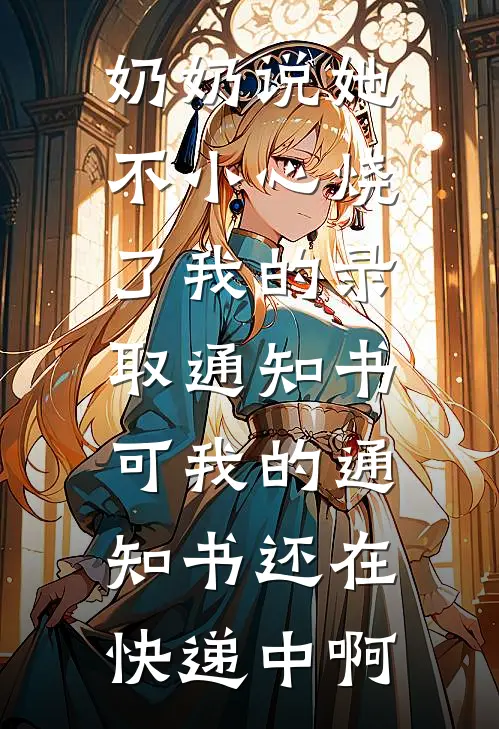 奶奶说她不小心烧了我的录取通知书，可我的通知书还在快递中啊