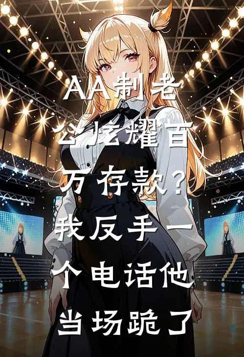 AA制老公炫耀百万存款？我反手一个电话，他当场跪了
