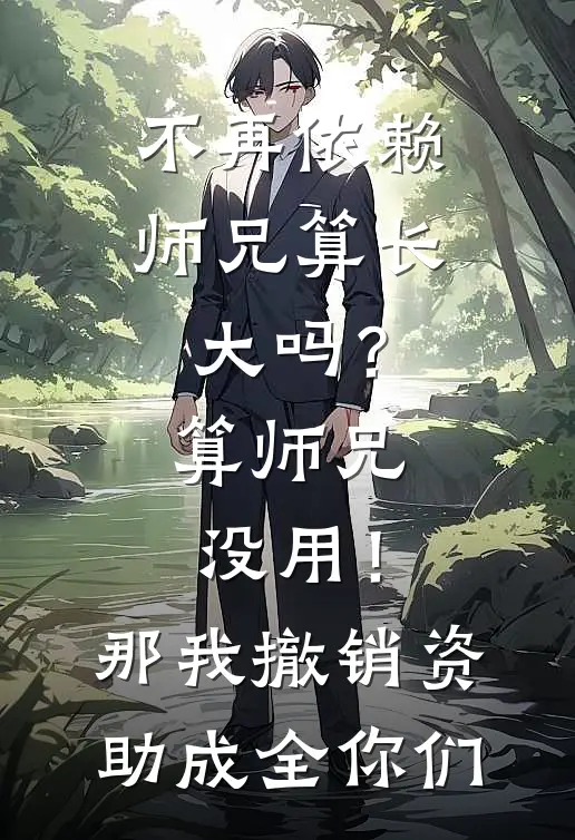 不再依赖师兄算长大吗？算师兄没用！那我撤销资助成全你们