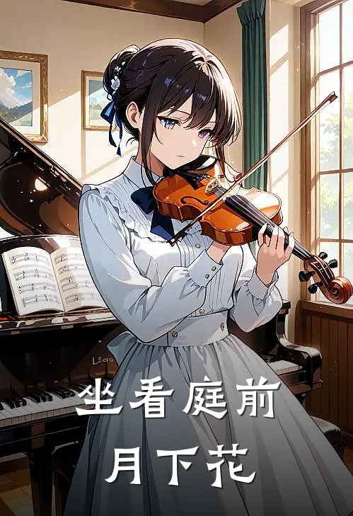 坐看庭前月下花