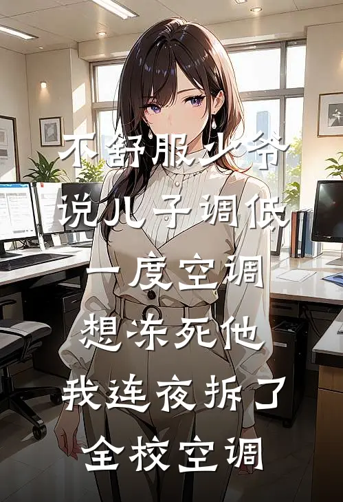 不舒服少爷说儿子调低一度空调想冻死他，我连夜拆了全校空调