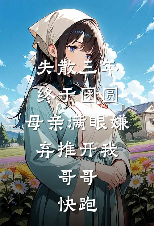 失散三年终于团圆，母亲满眼嫌弃推开我，哥哥：快跑