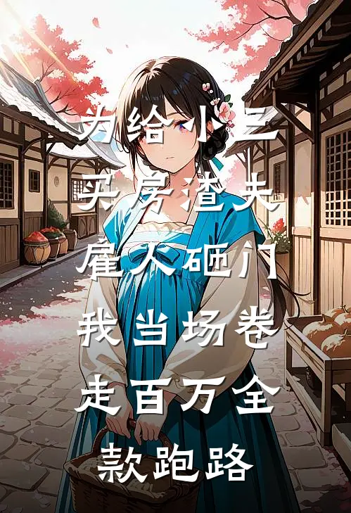 为给小三买房渣夫雇人砸门，我当场卷走百万全款跑路