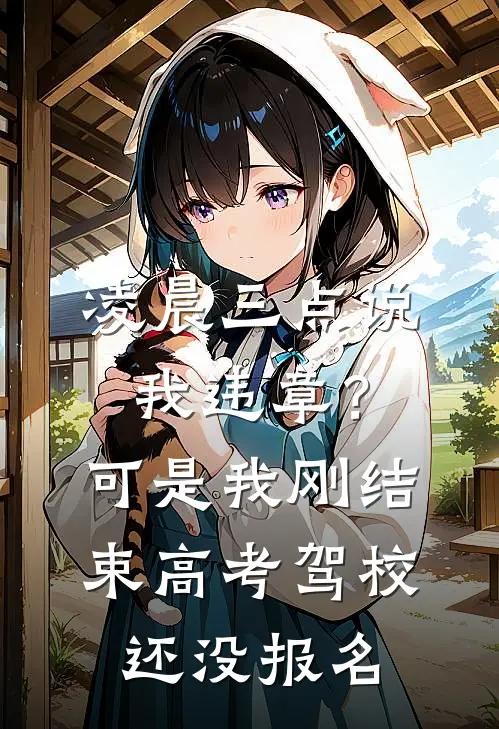 凌晨三点说我违章？可是我刚结束高考驾校还没报名