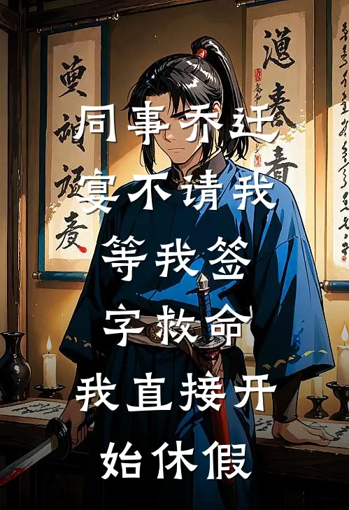 同事乔迁宴不请我，等我签字救命，我直接开始休假