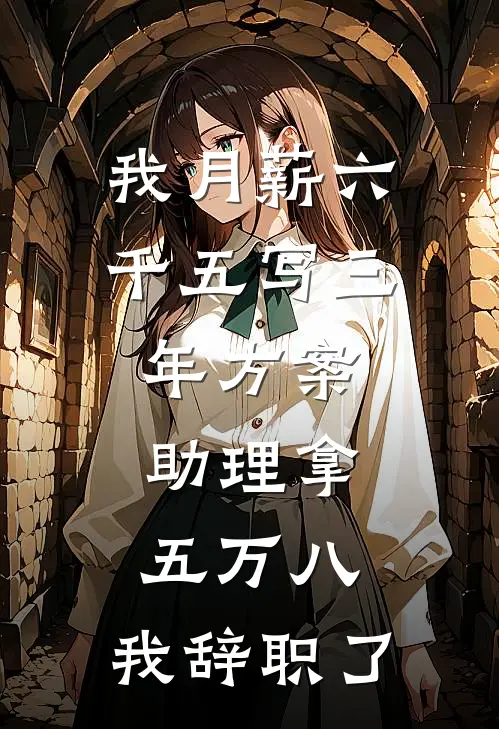 我月薪六千五写三年方案，助理拿五万八，我辞职了
