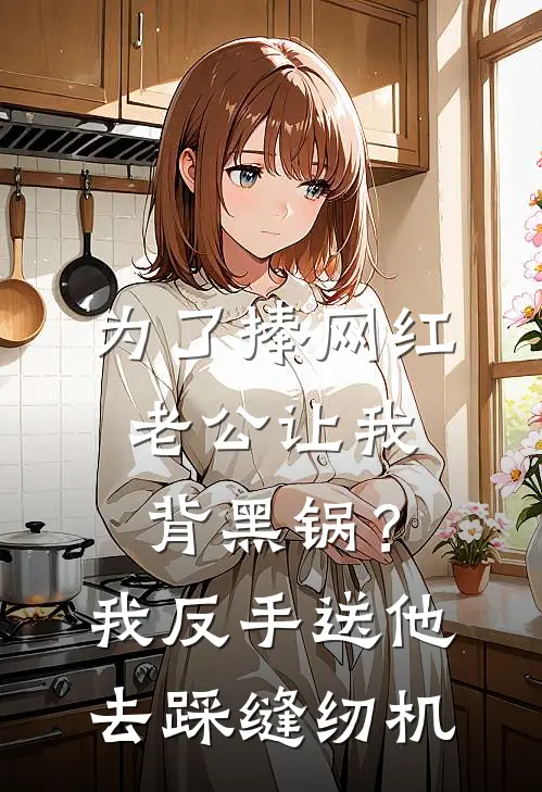 为了捧网红老公让我背黑锅？我反手送他去踩缝纫机