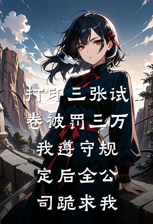 打印三张试卷被罚三万，我遵守规定后全公司跪求我