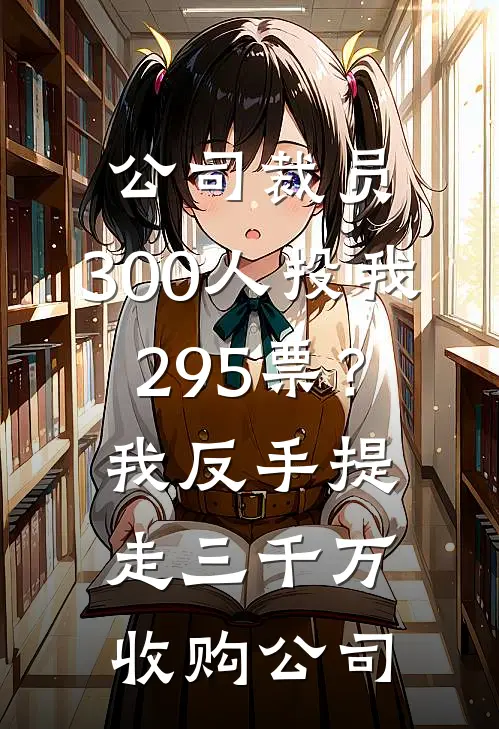 公司裁员，300人投我295票？我反手提走三千万收购公司
