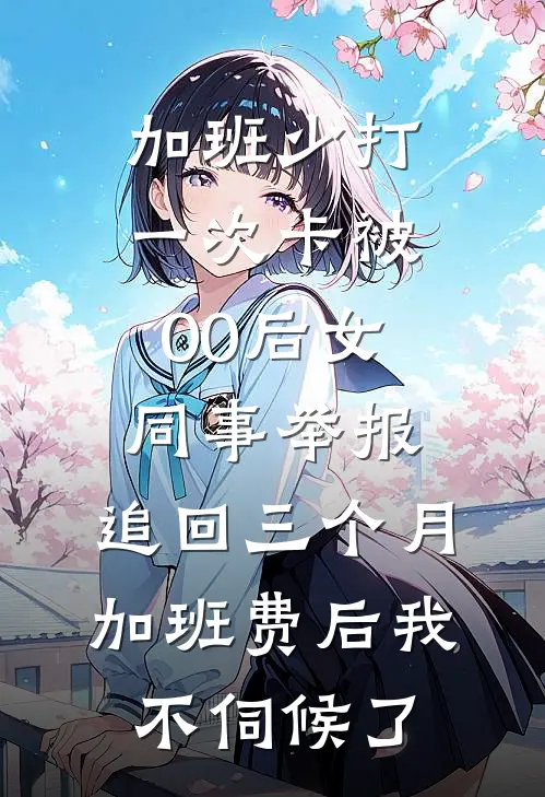 加班少打一次卡被00后女同事举报，追回三个月加班费后我不伺候了