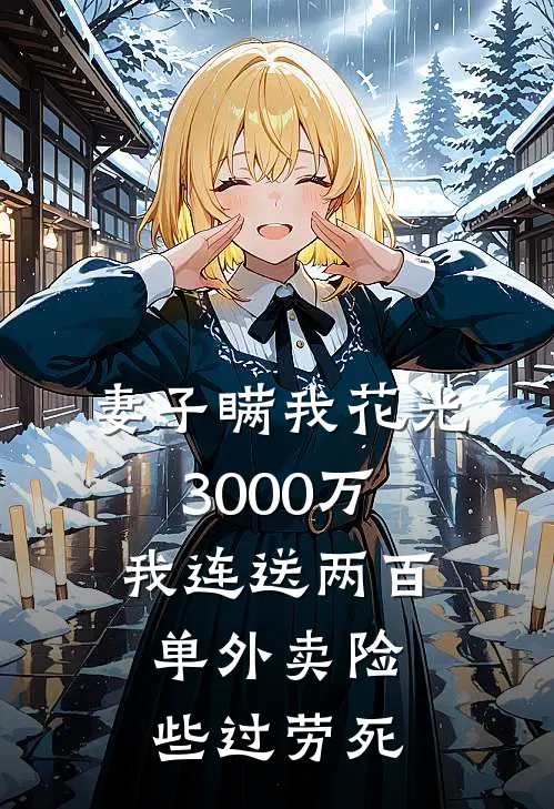 妻子瞒我花光3000万，我连送两百单外卖险些过劳死