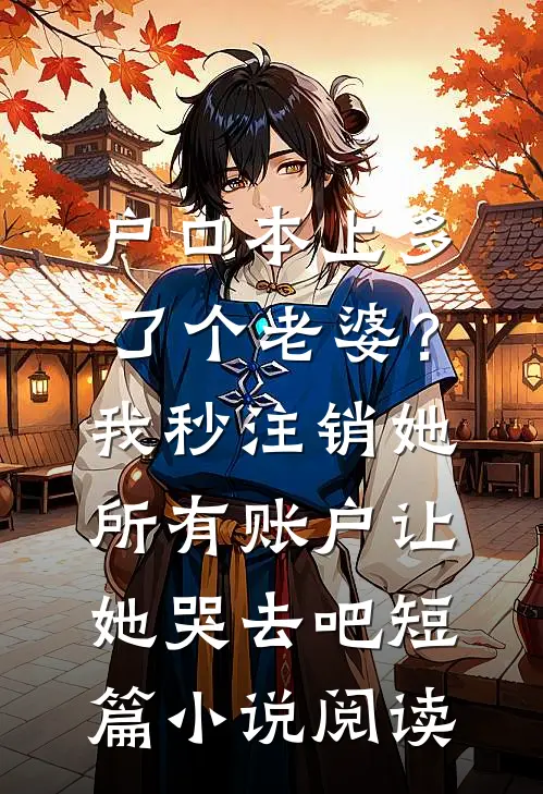 户口本上多了个老婆？我秒注销她所有账户，让她哭去吧短篇小说阅读