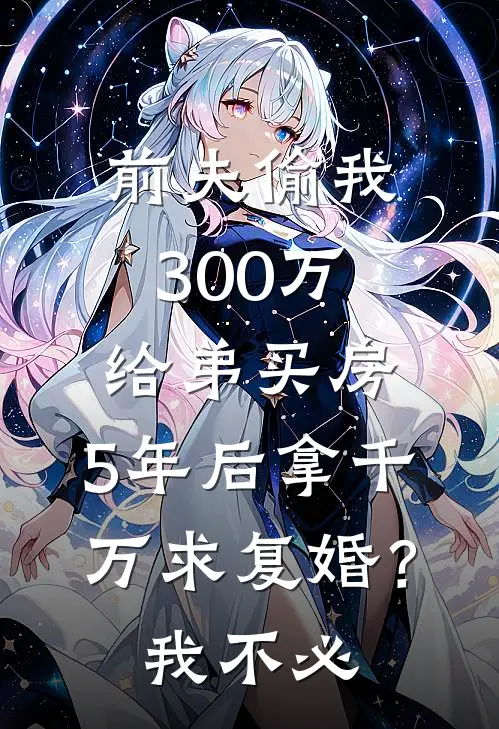 前夫偷我300万给弟买房，5年后拿千万求复婚？我：不必