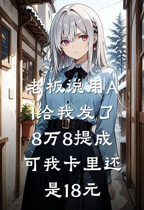 老板说用AI给我发了8万8提成，可我卡里还是18元