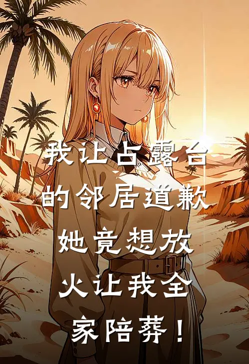 我让占露台的邻居道歉，她竟想放火让我全家陪葬！