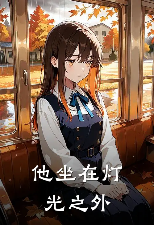 他坐在灯光之外