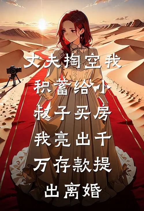 丈夫掏空我积蓄给小叔子买房，我亮出千万存款提出离婚