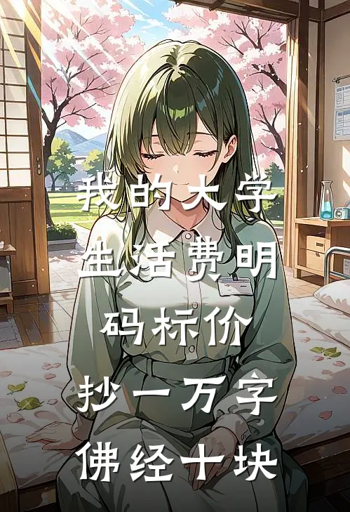 我的大学生活费明码标价，抄一万字佛经十块
