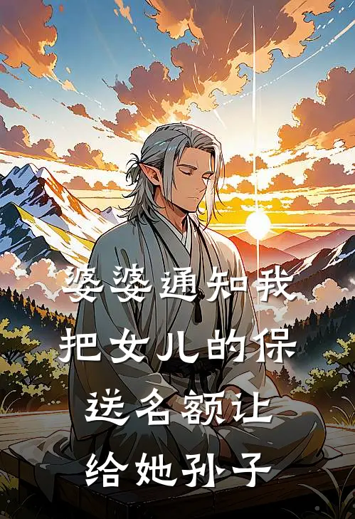 婆婆通知我：把女儿的保送名额让给她孙子
