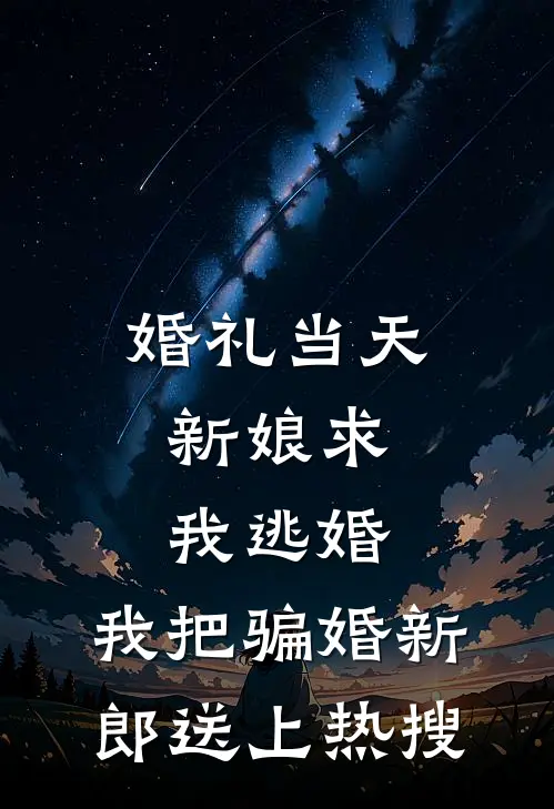 婚礼当天新娘求我逃婚，我把骗婚新郎送上热搜