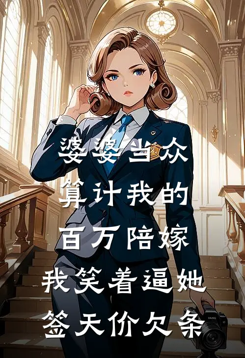 婆婆当众算计我的百万陪嫁，我笑着逼她签天价欠条