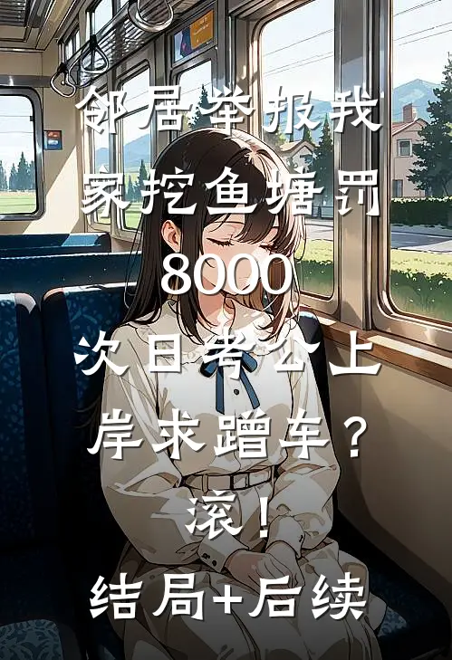 邻居举报我家挖鱼塘罚8000，次日考公上岸求蹭车？滚！结局+后续