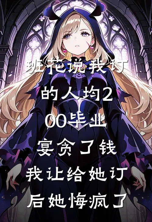 班花说我订的人均200毕业宴贪了钱，我让给她订后她悔疯了