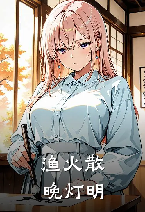 渔火散，晚灯明