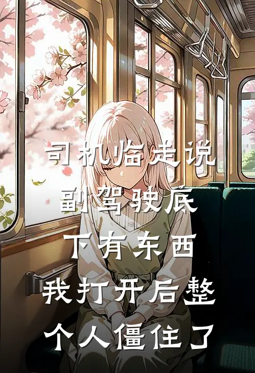 司机临走说副驾驶底下有东西，我打开后整个人僵住了