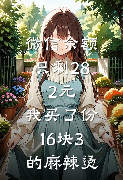 微信余额只剩28.2元，我买了份16块3的麻辣烫