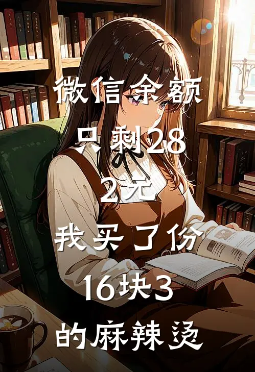 微信余额只剩28.2元，我买了份16块3的麻辣烫