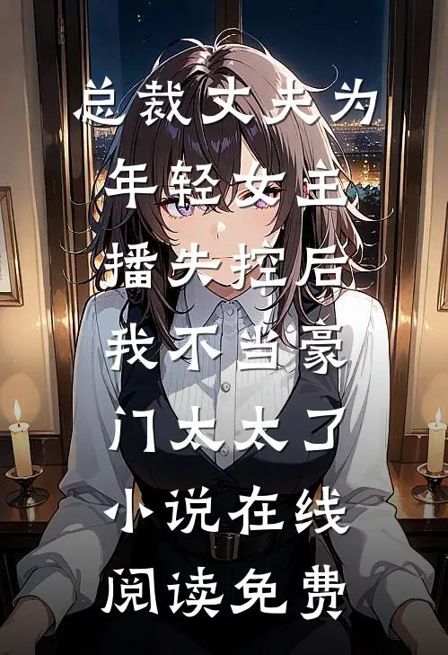 总裁丈夫为年轻女主播失控后，我不当豪门太太了小说在线阅读免费
