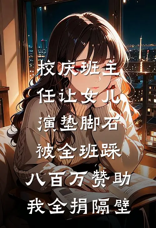 校庆班主任让女儿演“垫脚石”被全班踩，八百万赞助我全捐隔壁