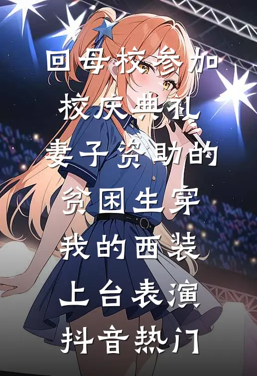 回母校参加校庆典礼，妻子资助的贫困生穿我的西装上台表演抖音热门