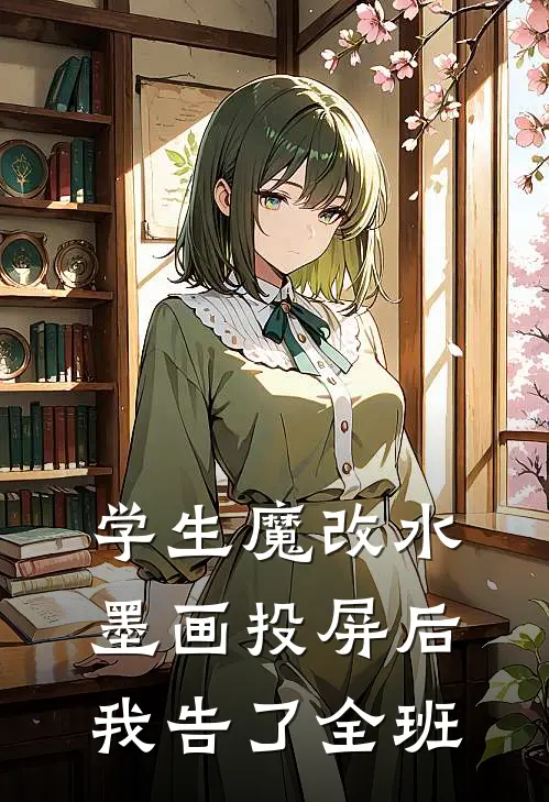 学生魔改水墨画投屏后，我告了全班