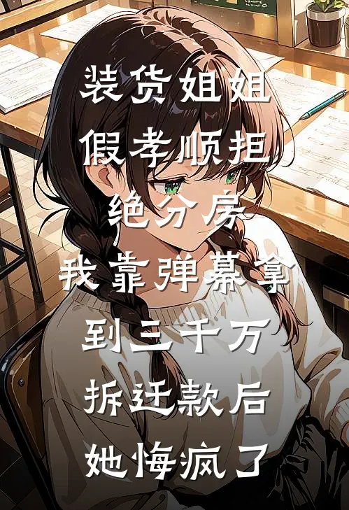 装货姐姐假孝顺拒绝分房，我靠弹幕拿到三千万拆迁款后她悔疯了