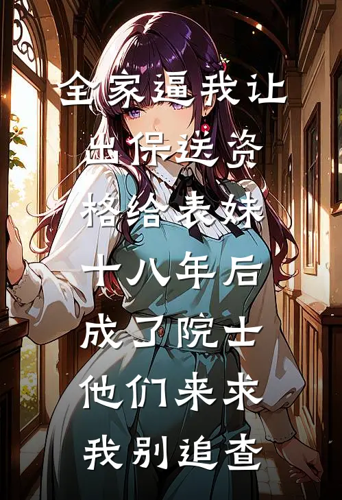 全家逼我让出保送资格给表妹，十八年后成了院士他们来求我别追查
