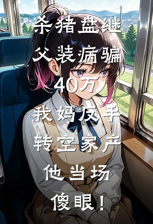 杀猪盘继父装病骗40万，我妈反手转空家产，他当场傻眼！