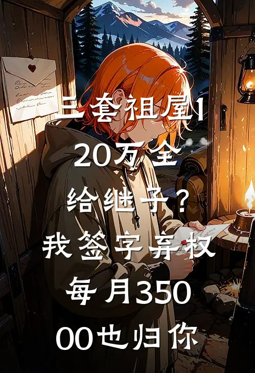 三套祖屋120万全给继子？我签字弃权：每月35000也归你
