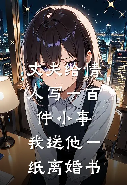丈夫给情人写一百件小事，我送他一纸离婚书