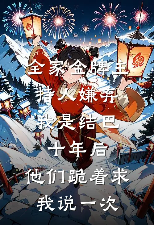 全家金牌主持人嫌弃我是结巴，十年后，他们跪着求我说一次
