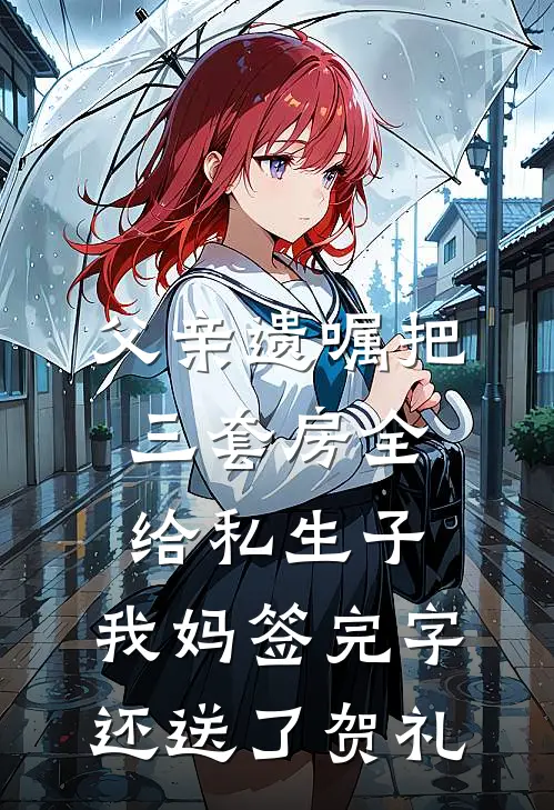 父亲遗嘱把三套房全给私生子，我妈签完字还送了贺礼