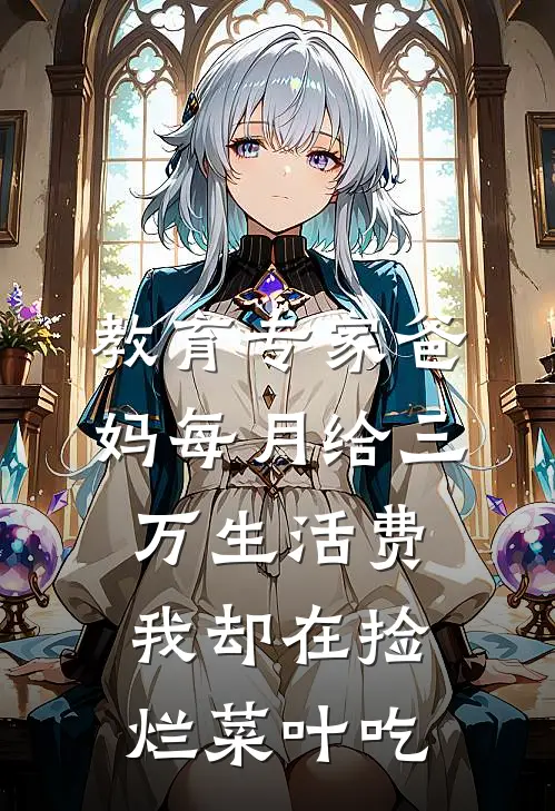 教育专家爸妈每月给三万生活费，我却在捡烂菜叶吃